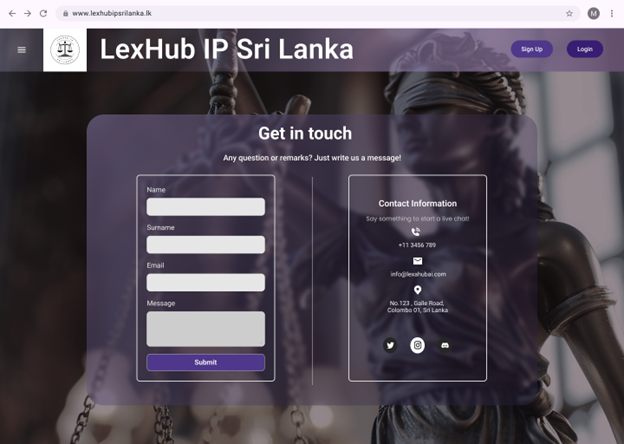 LexHub UI Preview